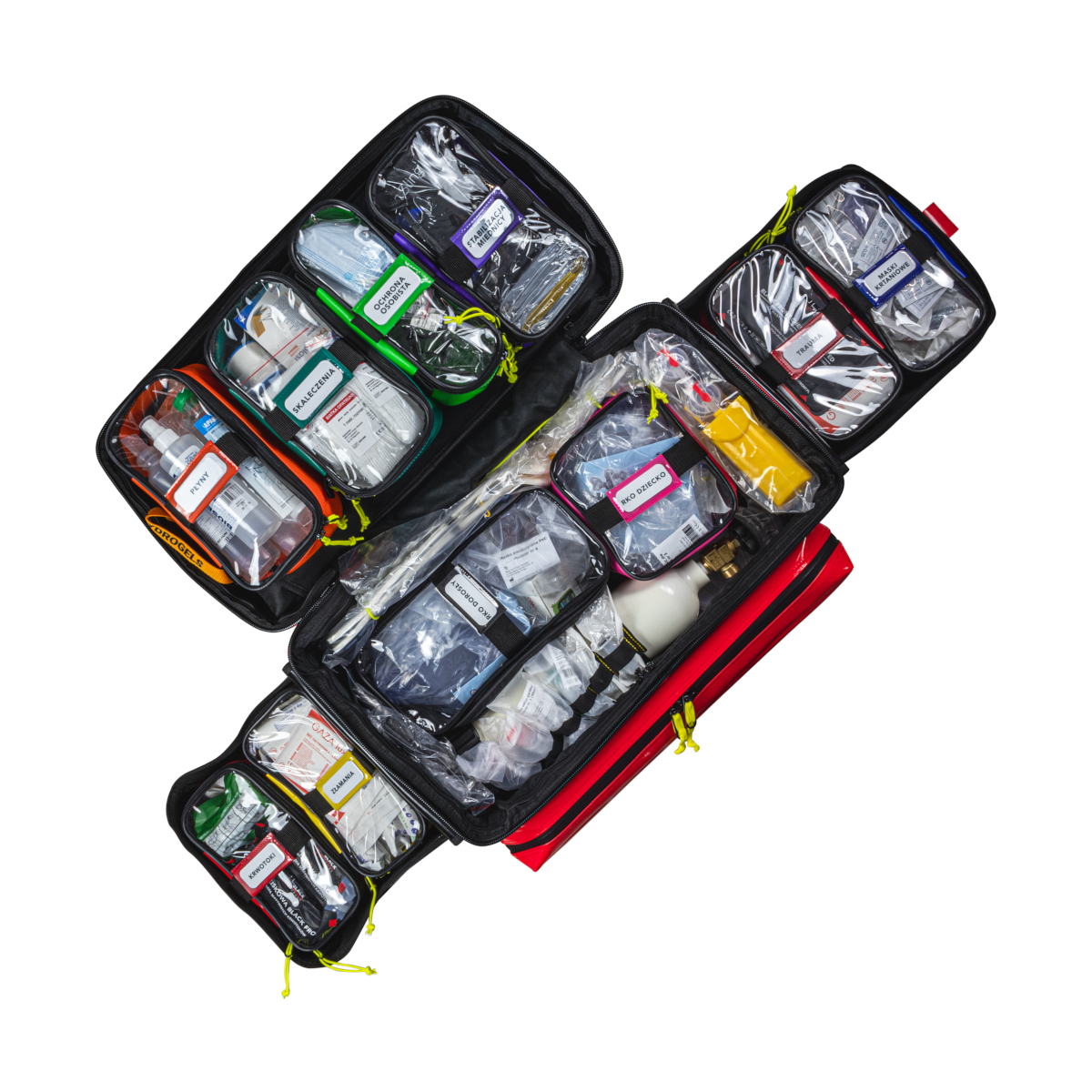 Wyposażenie zestawu PSP R1 wg wytycznych KSRG 02.2026