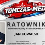 Legitymacja Ratownika Kwalifikowanej Pierwsze Pomocy (KPP)