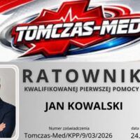 Legitymacja Ratownika Kwalifikowanej Pierwsze Pomocy (KPP)